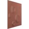 Ekena Millwork 11 7/8in. W x 11 7/8in. H Cole EnduraWall Decorative 3D Wall Panel Covers 0.98 Sq. Ft. WP12X12COFCP - alternate 3